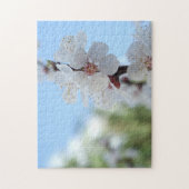 Perzikbloemen Puzzle Legpuzzel (Verticaal)