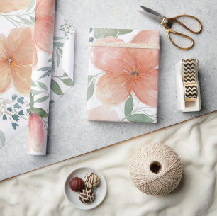 Perzikbloesem cadeaupapier