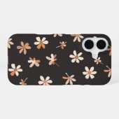 Perzikbloesem iPhone 16 Hoesje (Achterkant horizontaal)