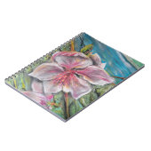 Perzikbloesem Notitieboek (Linkerzijde)