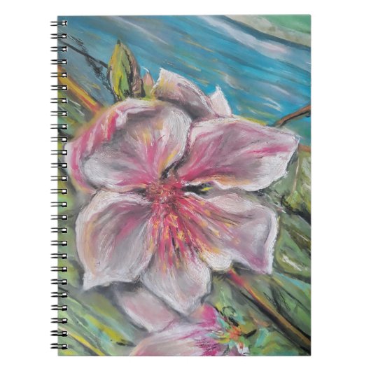 Perzikbloesem Notitieboek (Voorkant)