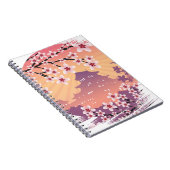 Perzikbloesem Notitieboek (Rechterzijde)