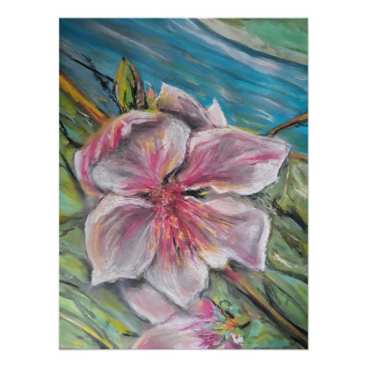 Perzikbloesem Perfect Poster (Voorkant)