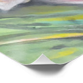 Perzikbloesem Perfect Poster (Hoek)