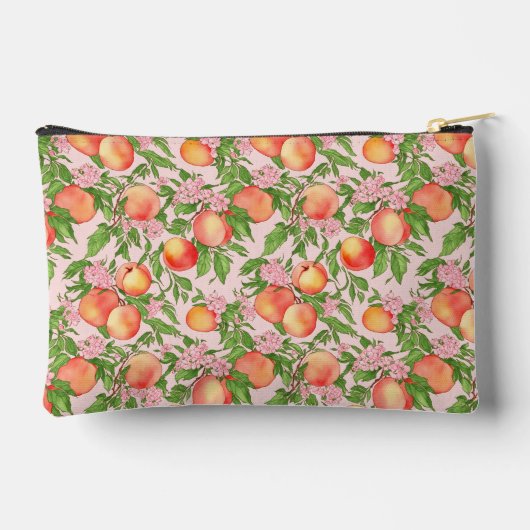 Perzikbloesem potlood zakje etui (Achterkant)