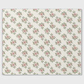Perzikbloesem Strooi Inpakpapier (Vlak)