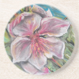 Perzikbloesem Zandsteen Onderzetter