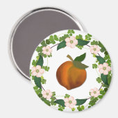 Perzikbloesemkrans Magneet (Voorkant / Achterkant)