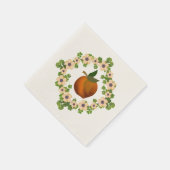 Perzikbloesemkrans Servetten (Hoek)