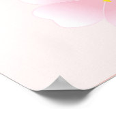 Perzikboom bloesems poster (Hoek)