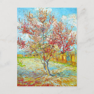 Perzikboom in Bloom in Arles, Van Gogh Briefkaart
