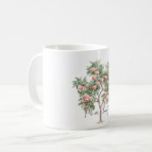 Perzikboom Perziken  Koffiemok (Voorkant links)