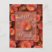 PerzikBriefkaart Briefkaart (Voorkant)