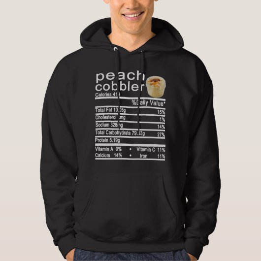 perzikcobber hoodie (Voorkant)