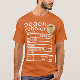 perzikcobbler Nutrition Feit Funny Thanksgiving T-shirt