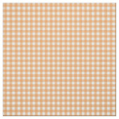 Perzikcontrole Gingham voor thuisblikjes Stof (Swatch)