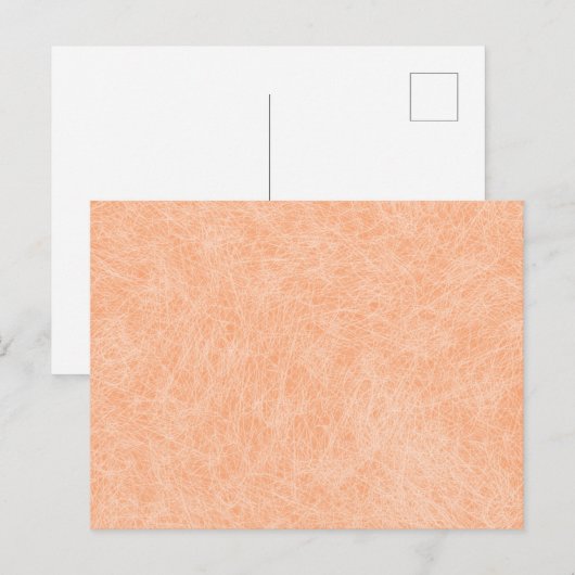 Perzikdons namaakleer briefkaart (Voorkant / Achterkant)