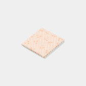 Perzikdons Perenruitpatroon Post-it® Notes (Schuin)