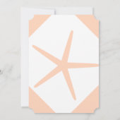 Perzikdons Sterrenvis Tropisch Koraal Strand Bruil Kaart (Achterkant)