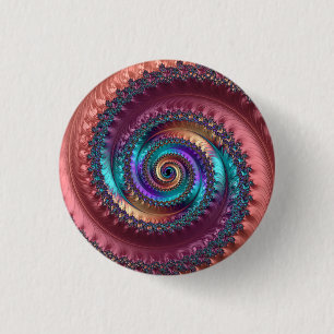 Perzikdromen Ronde Button 3,2 Cm