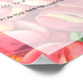 Perziken - Advies en wensen voor Passen getrouwd Poster (Hoek)