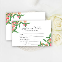 Perziken - advies en wensen vrijgezellenfeest briefpapier