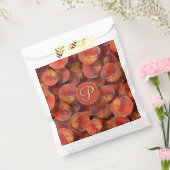 perziken bedankzakje (Gezegeld)