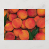 perziken briefkaart (Voorkant)