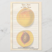  perziken briefpapier (Voorkant)