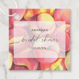 Perziken - Bruidsfeest Bedankjes Labels