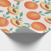 perziken cadeaupapier (Hoek)