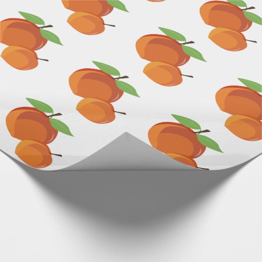 perziken cadeaupapier (Hoek)