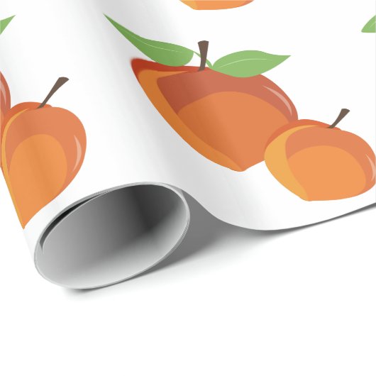 perziken cadeaupapier (Rol Hoek)