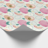 perziken cadeaupapier (Hoek)