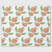 perziken cadeaupapier (Vlak)