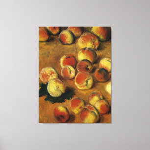 perziken canvas afdruk