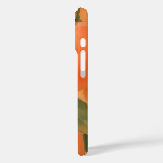 perziken Case-Mate iPhone case (Achterkant / Links)