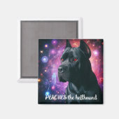 Perziken de Hellhound Magneet (Voorkant / Achterkant)