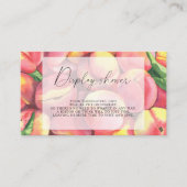 Perziken - Display douche Informatiekaartje (Voorkant)