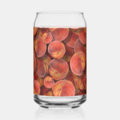 perziken Drink glas (Achterkant)