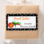 Perziken en Chilis Custom Canning Labels (Insitu)