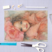 Perziken en Creme Beauty1 Tissuepapier (Craft)