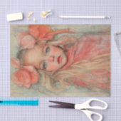 Perziken en Creme Beauty2 Tissuepapier (Craft)