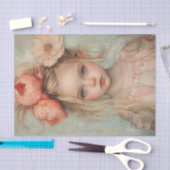 Perziken en Creme Beauty3 Tissuepapier (Craft)