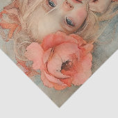 Perziken en Creme Beauty6 Tissuepapier (Detail)