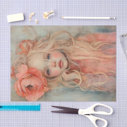 Perziken en Creme Beauty6 Tissuepapier (Craft)