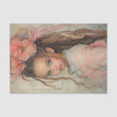 Perziken en Creme Beauty9 Tissuepapier (Voorkant)