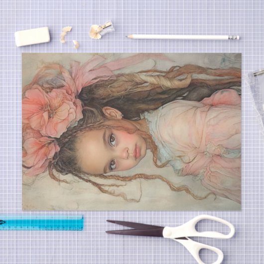 Perziken en Creme Beauty9 Tissuepapier (Craft)