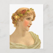 Perziken en crème briefkaart (Voorkant)