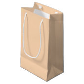 Perziken en Crème Klein Cadeauzakje (Voorkant Gekanteld)